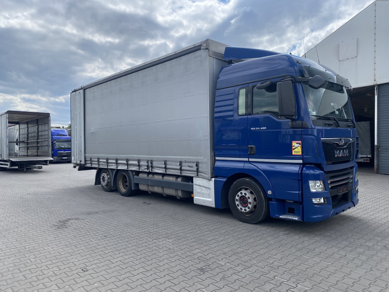MAN TGX - Schuifzeilen vrachtwagen: afbeelding 1 MAN TGX - Schuifzeilen vrachtwagen: afbeelding 1