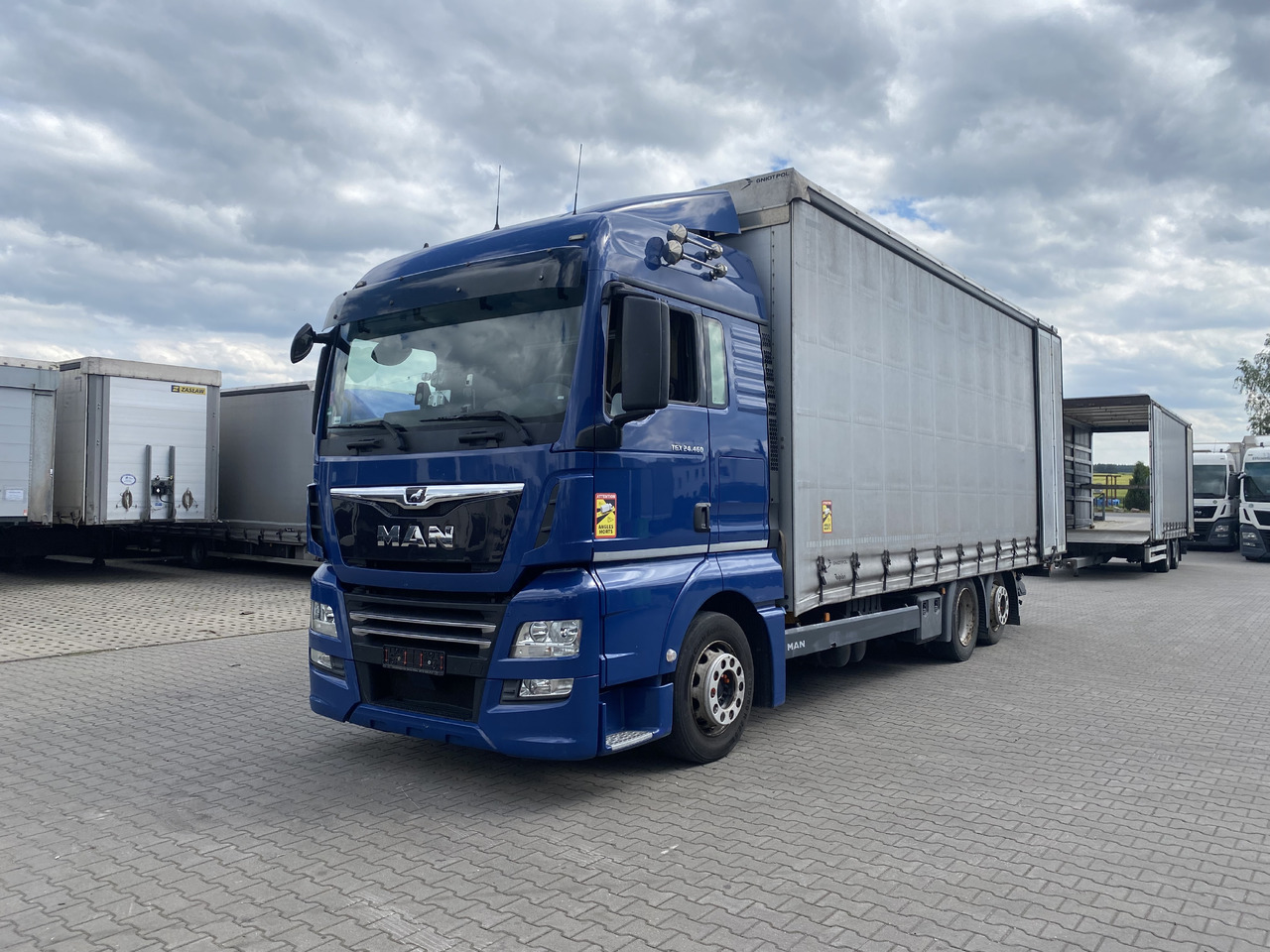 MAN TGX - Schuifzeilen vrachtwagen: afbeelding 2 MAN TGX - Schuifzeilen vrachtwagen: afbeelding 2