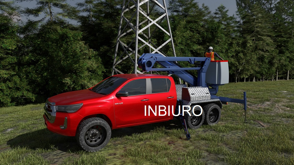 Hilux pickup - Vrachtwagen hoogwerker: afbeelding 1 Hilux pickup - Vrachtwagen hoogwerker: afbeelding 1