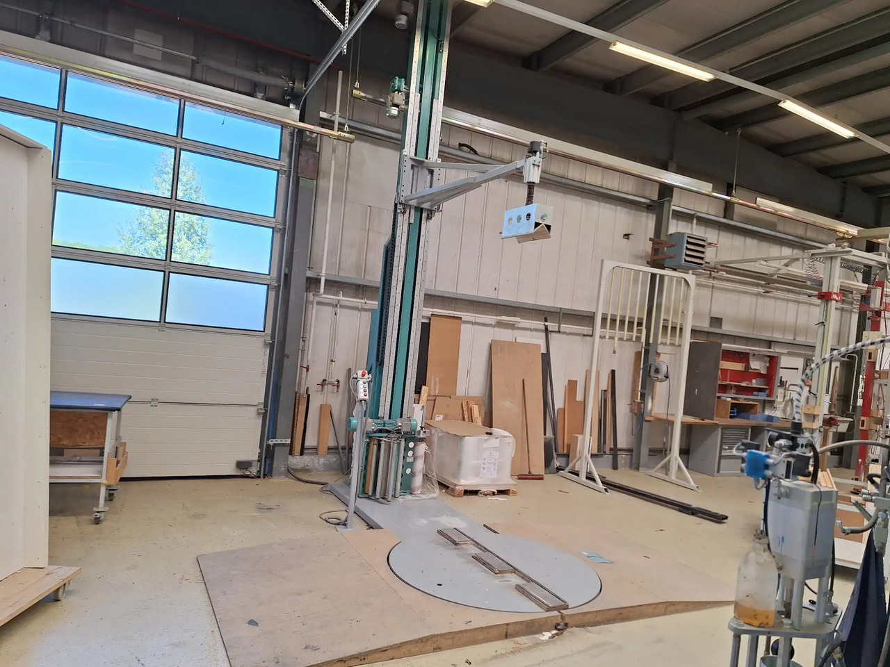 1 Stk. Paletten Wickelmaschine - Werktuigmachine: afbeelding 2 1 Stk. Paletten Wickelmaschine - Werktuigmachine: afbeelding 2