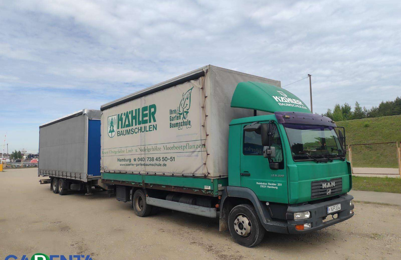 MAN LE8.220 - Schuifzeilen vrachtwagen: afbeelding 2 MAN LE8.220 - Schuifzeilen vrachtwagen: afbeelding 2