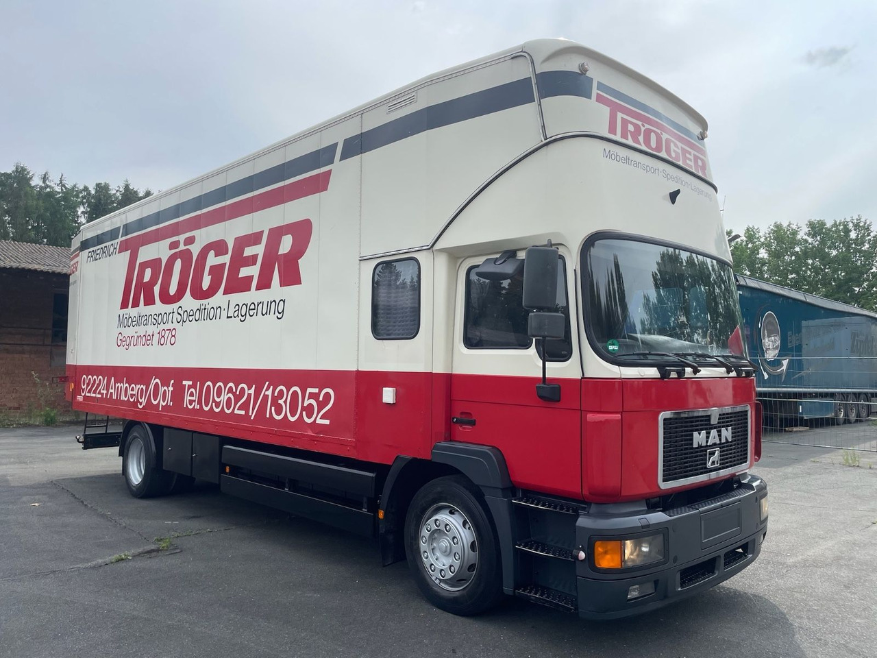 MAN 18.264 M40 Wohnmobil/4xBett/AC/Standheizung/EU2 - Bakwagen: afbeelding 1 MAN 18.264 M40 Wohnmobil/4xBett/AC/Standheizung/EU2 - Bakwagen: afbeelding 1