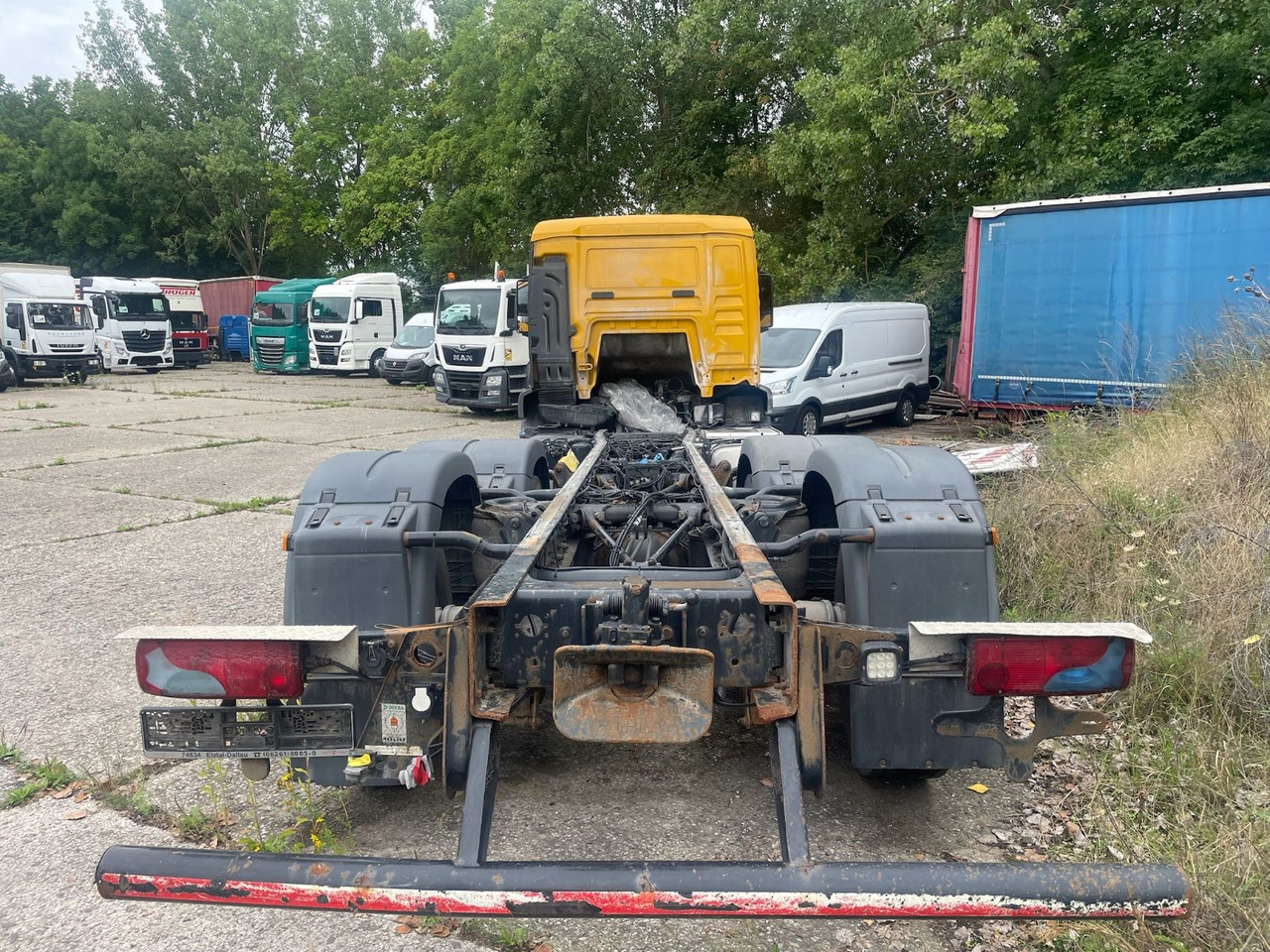 MAN TGS 26.440 6x2-4 LL Chassis/KURBELWELLE DEFEKT - Chassis vrachtwagen: afbeelding 5 MAN TGS 26.440 6x2-4 LL Chassis/KURBELWELLE DEFEKT - Chassis vrachtwagen: afbeelding 5