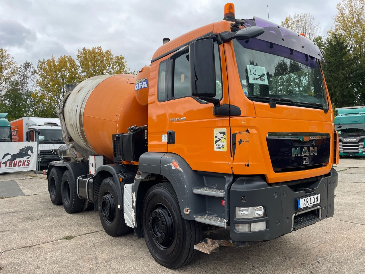 MAN TGS 32.360 8x4 BB Betonmischer/CIFA/SL9/9m3/EU4 - Betonmixer: afbeelding 1 MAN TGS 32.360 8x4 BB Betonmischer/CIFA/SL9/9m3/EU4 - Betonmixer: afbeelding 1
