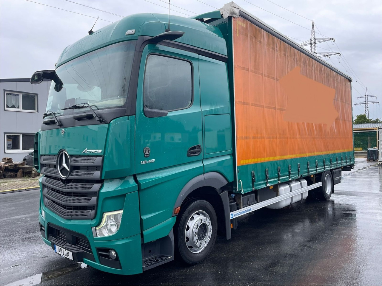 Mercedes-Benz Actros 1845 Pritsche+Plane/Retarder/MirrorCams - Schuifzeilen vrachtwagen: afbeelding 3 Mercedes-Benz Actros 1845 Pritsche+Plane/Retarder/MirrorCams - Schuifzeilen vrachtwagen: afbeelding 3