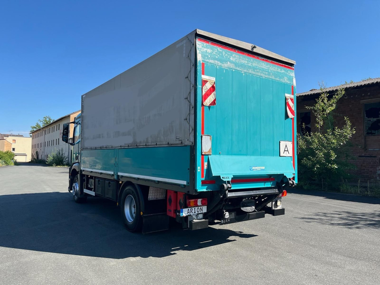 Mercedes-Benz Antos 2 1836 4x2 Pritsche+Plane/LBW/BÄR/AC/EU6 - Schuifzeilen vrachtwagen: afbeelding 3 Mercedes-Benz Antos 2 1836 4x2 Pritsche+Plane/LBW/BÄR/AC/EU6 - Schuifzeilen vrachtwagen: afbeelding 3
