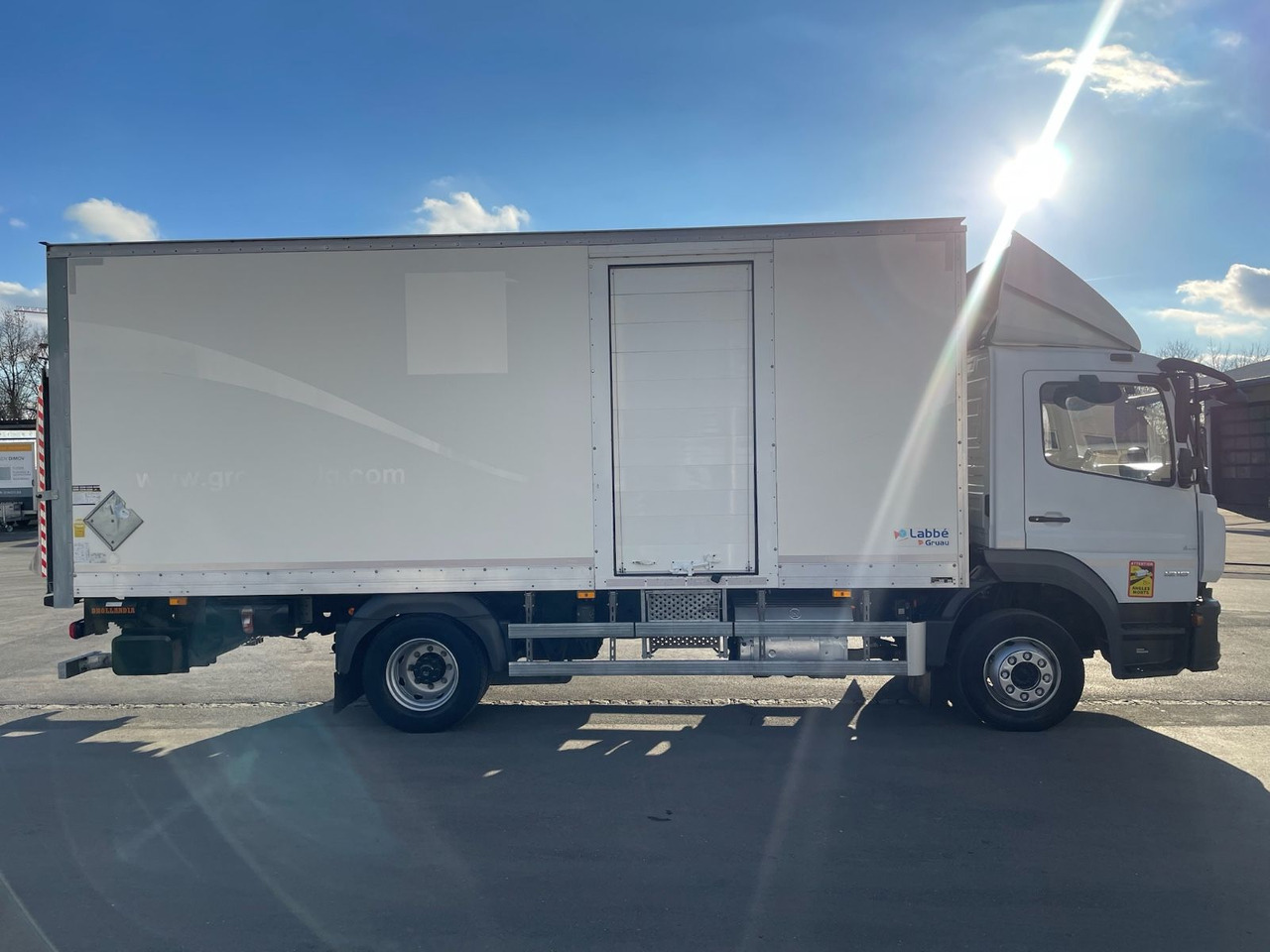 Bakwagen Mercedes-Benz Atego 1218 4x2 Koffer/FULL-ADR/EXIII/LBW/AC/EU6d: afbeelding 8 Bakwagen Mercedes-Benz Atego 1218 4x2 Koffer/FULL-ADR/EXIII/LBW/AC/EU6d: afbeelding 8