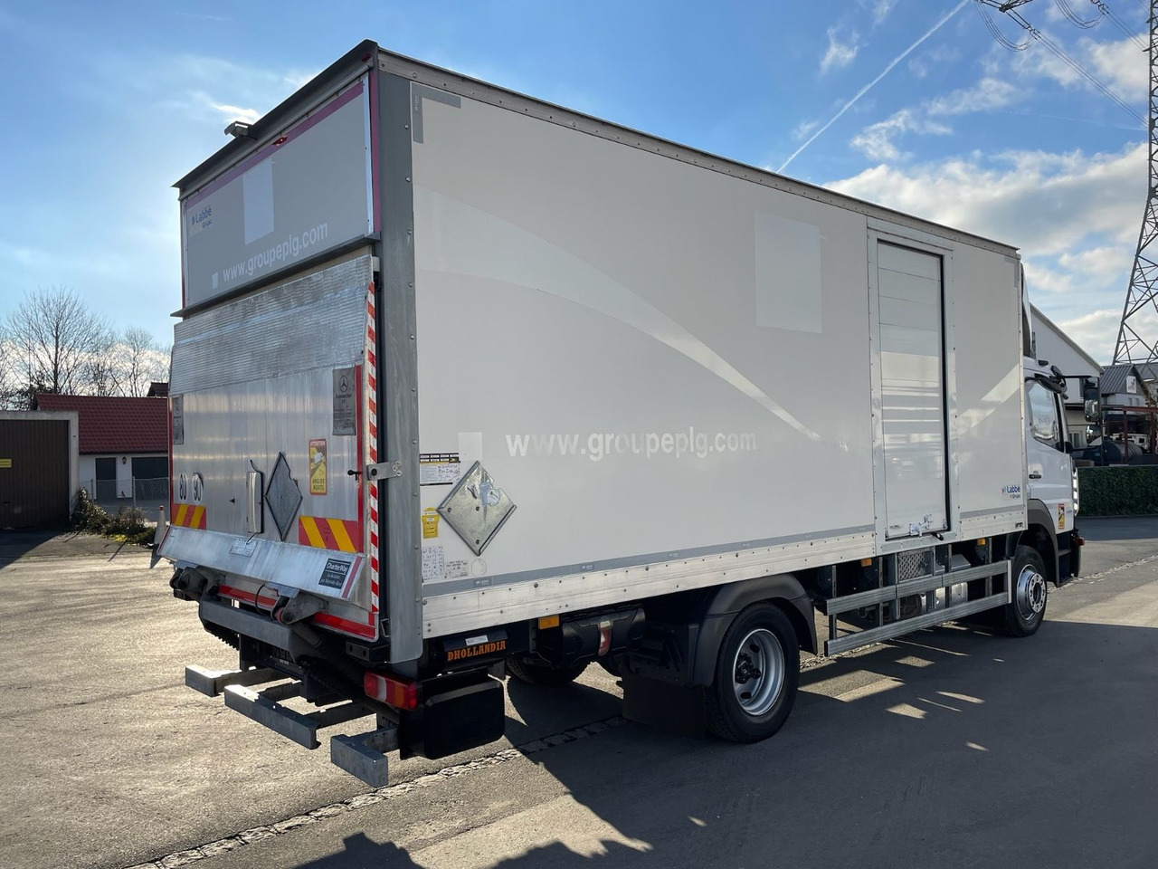 Bakwagen Mercedes-Benz Atego 1218 4x2 Koffer/FULL-ADR/EXIII/LBW/AC/EU6d: afbeelding 7 Bakwagen Mercedes-Benz Atego 1218 4x2 Koffer/FULL-ADR/EXIII/LBW/AC/EU6d: afbeelding 7
