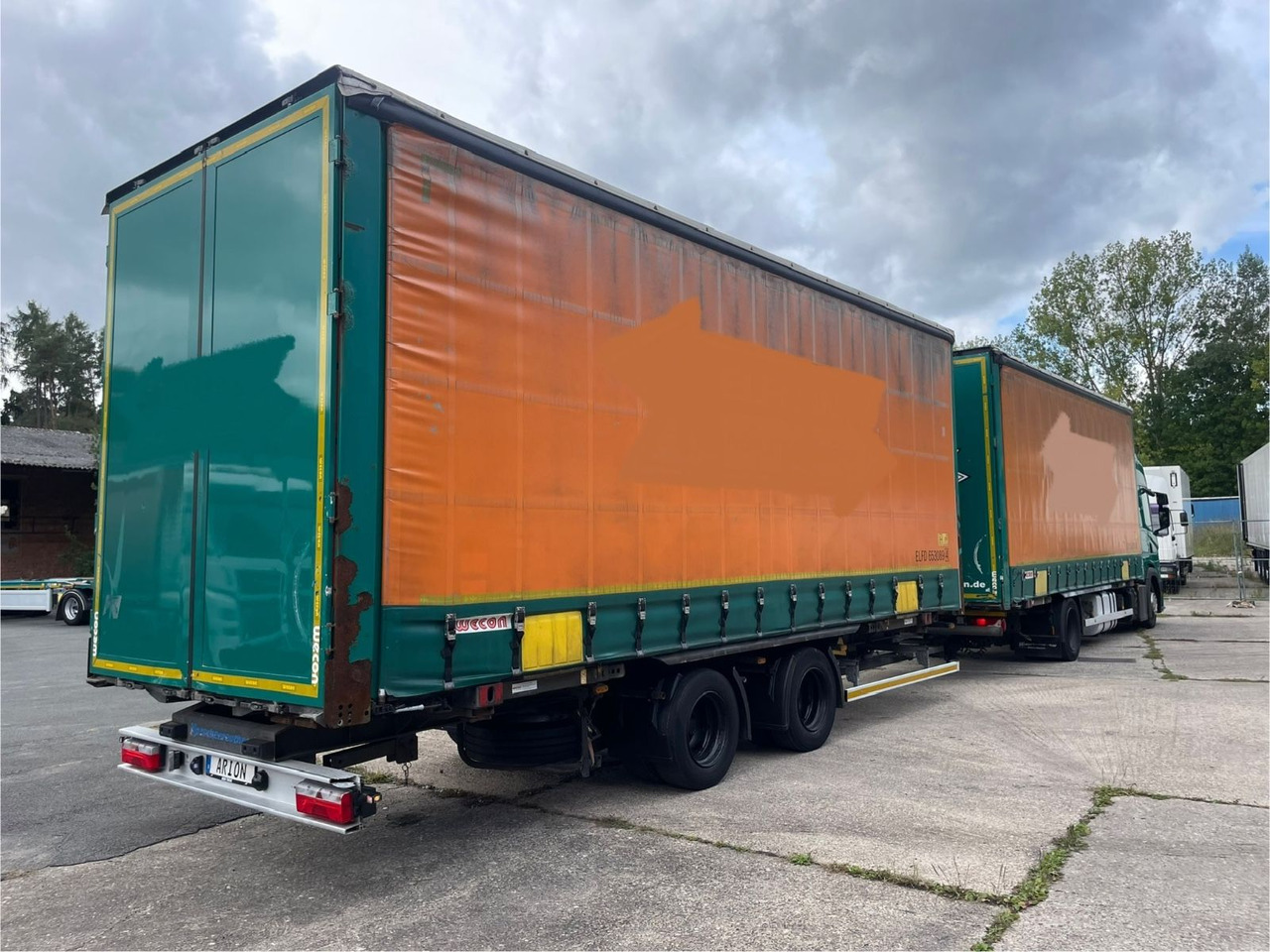 Scania G450 Pritsche+Plane/ANHÄNGER/KOTSCHENREUTHER - Schuifzeilen vrachtwagen: afbeelding 4 Scania G450 Pritsche+Plane/ANHÄNGER/KOTSCHENREUTHER - Schuifzeilen vrachtwagen: afbeelding 4