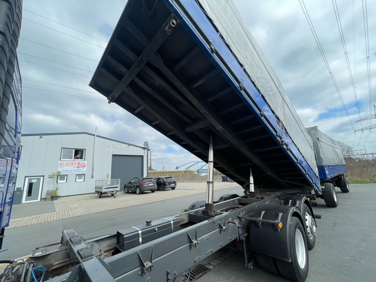 Schuifzeilen vrachtwagen Volvo FH 460 EEV Dreiseiten-Getreidekipper/gel. NLA/AC: afbeelding 14