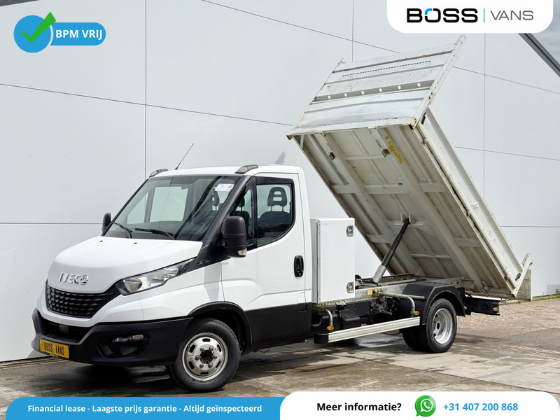 Iveco Daily 35C12 2.3 L3 Kipper Dubbellucht 3.5t Trekhaak Airco Cruise Control Lucht Geveerde Stoel - Kipper bestelwagen: afbeelding 1 Iveco Daily 35C12 2.3 L3 Kipper Dubbellucht 3.5t Trekhaak Airco Cruise Control Lucht Geveerde Stoel - Kipper bestelwagen: afbeelding 1