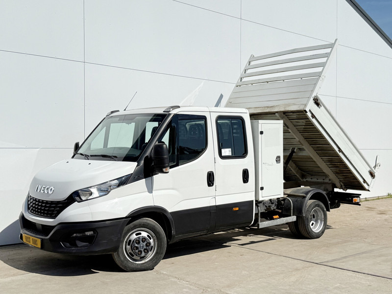 Iveco Daily 35C14 Kipper Dubbele Cabine Dubbellucht Trekhaak Airco Cruise Control Lucht Geveerde Stoel - Kipper bestelwagen, Bestelwagen met dubbele cabine: afbeelding 1 Iveco Daily 35C14 Kipper Dubbele Cabine Dubbellucht Trekhaak Airco Cruise Control Lucht Geveerde Stoel - Kipper bestelwagen, Bestelwagen met dubbele cabine: afbeelding 1
