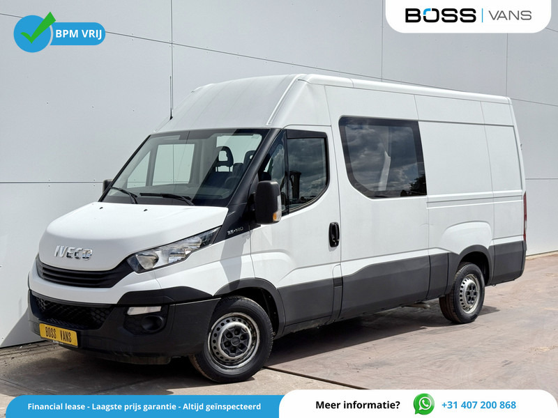 Iveco Daily 35S14 2.3 L2H2 Dubbele Cabine 7 Stoelen Airco Cruise Control Trekhaak 3.5t Lucht geveerde stoel - Gesloten bestelwagen, Bestelwagen met dubbele cabine: afbeelding 1 Iveco Daily 35S14 2.3 L2H2 Dubbele Cabine 7 Stoelen Airco Cruise Control Trekhaak 3.5t Lucht geveerde stoel - Gesloten bestelwagen, Bestelwagen met dubbele cabine: afbeelding 1