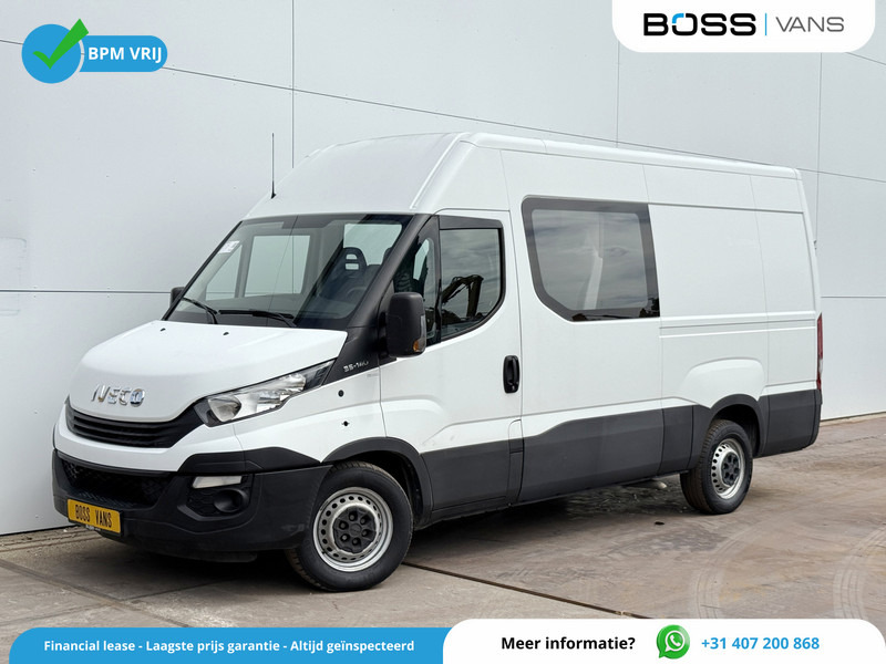 Iveco Daily 35S14 2.3 L2H2 Dubbele Cabine 7 Stoelen Mixto DoKa Airco Cruise Control Trekhaak 3.5t Lucht geveerde stoel - Gesloten bestelwagen, Bestelwagen met dubbele cabine: afbeelding 1 Iveco Daily 35S14 2.3 L2H2 Dubbele Cabine 7 Stoelen Mixto DoKa Airco Cruise Control Trekhaak 3.5t Lucht geveerde stoel - Gesloten bestelwagen, Bestelwagen met dubbele cabine: afbeelding 1