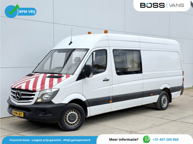 Mercedes-Benz Sprinter 314 2.2 L3H2 Dubbele Cabine Climate Control Trekhaak Camera Navigatie - Gesloten bestelwagen, Bestelwagen met dubbele cabine: afbeelding 1 Mercedes-Benz Sprinter 314 2.2 L3H2 Dubbele Cabine Climate Control Trekhaak Camera Navigatie - Gesloten bestelwagen, Bestelwagen met dubbele cabine: afbeelding 1