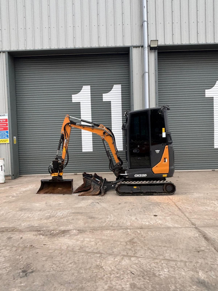 Case CX22D Engcon - Minigraafmachine: afbeelding 2 Case CX22D Engcon - Minigraafmachine: afbeelding 2