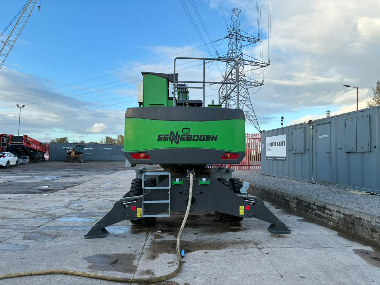 Sennebogen 818E Electric - Overslagkraan: afbeelding 4 Sennebogen 818E Electric - Overslagkraan: afbeelding 4