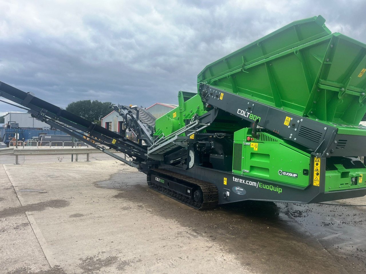 Terex Colt 800 - Zeefinstallatie: afbeelding 2 Terex Colt 800 - Zeefinstallatie: afbeelding 2
