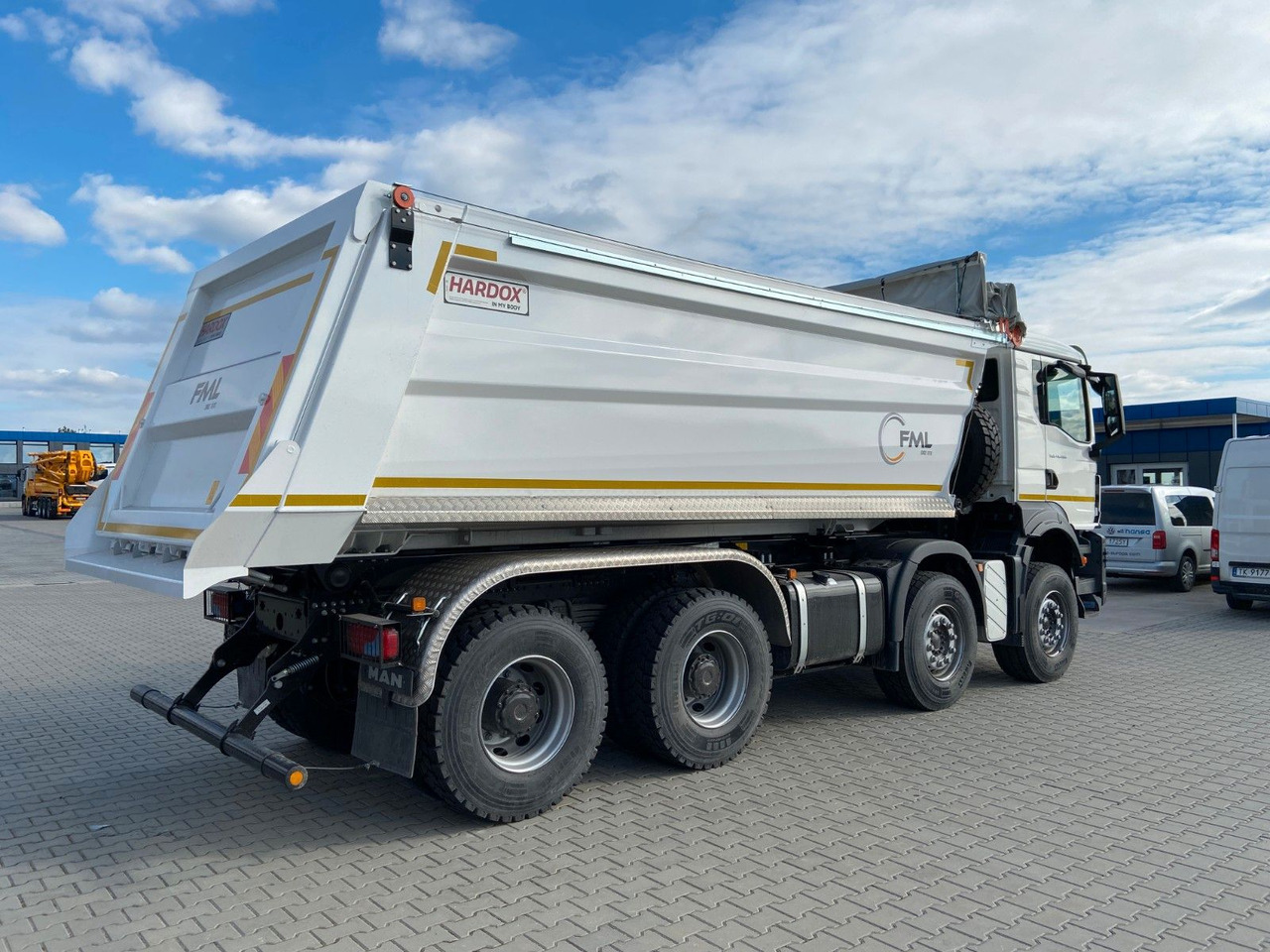 MAN TGS 41.400 8x4 EURO2 AUTOMAT TIPPER CR. SYSTEM - Kipper vrachtwagen: afbeelding 5 MAN TGS 41.400 8x4 EURO2 AUTOMAT TIPPER CR. SYSTEM - Kipper vrachtwagen: afbeelding 5