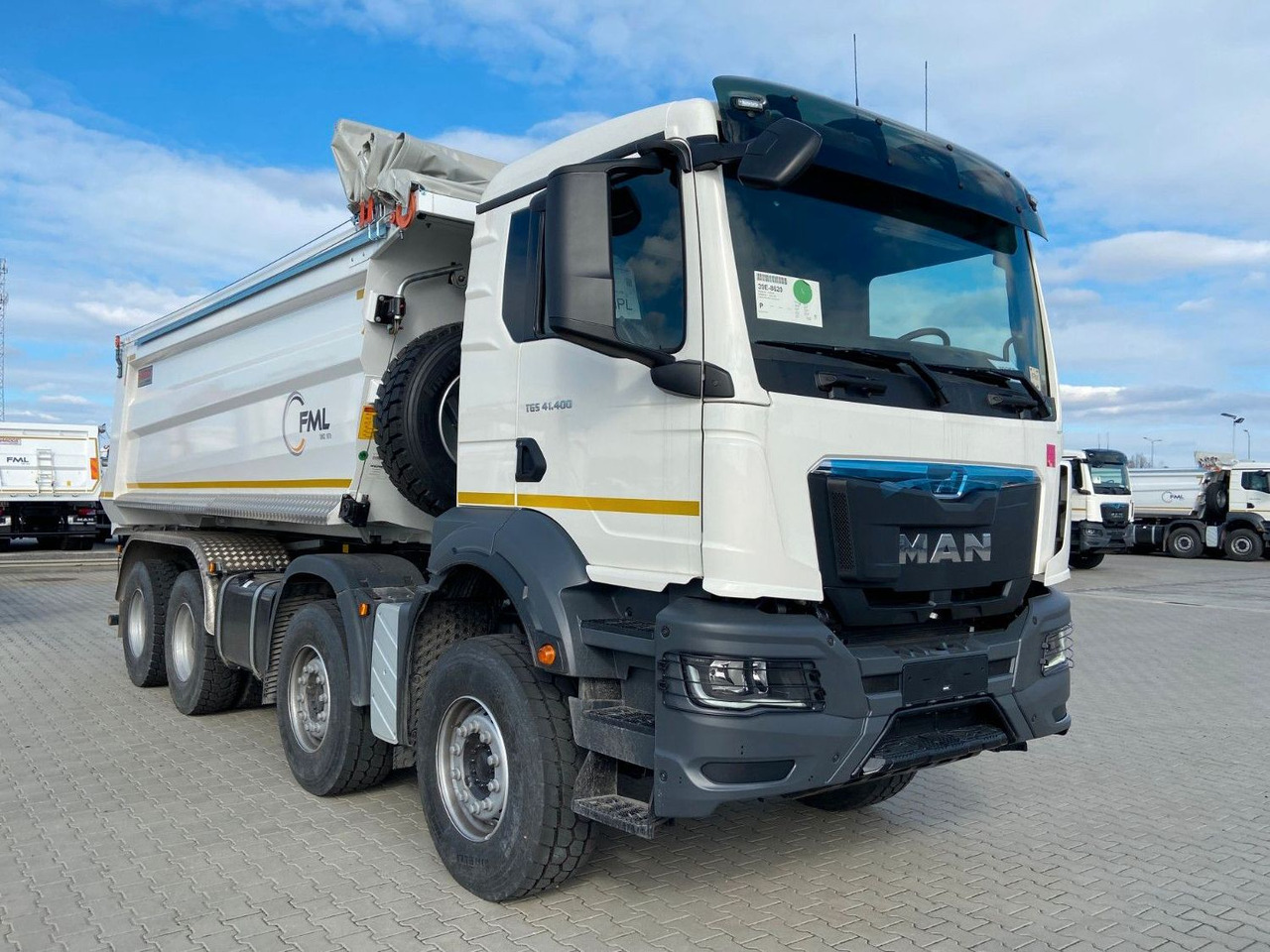 MAN TGS 41.400 8x4 EURO2 AUTOMAT TIPPER CR. SYSTEM - Kipper vrachtwagen: afbeelding 1 MAN TGS 41.400 8x4 EURO2 AUTOMAT TIPPER CR. SYSTEM - Kipper vrachtwagen: afbeelding 1