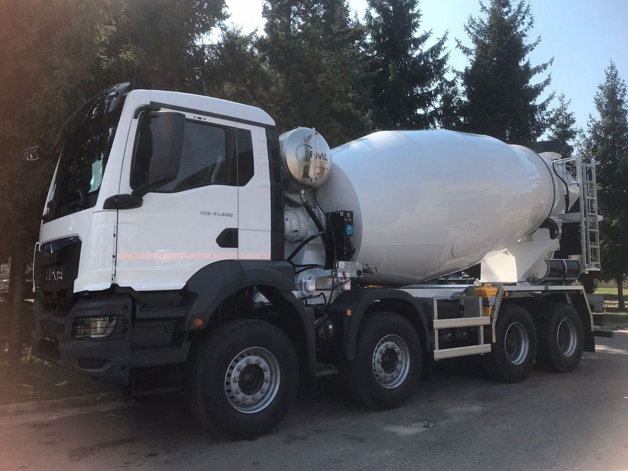 MAN TGS 41.400 EURO 2 FML 10 M3 - Betonmixer: afbeelding 3 MAN TGS 41.400 EURO 2 FML 10 M3 - Betonmixer: afbeelding 3