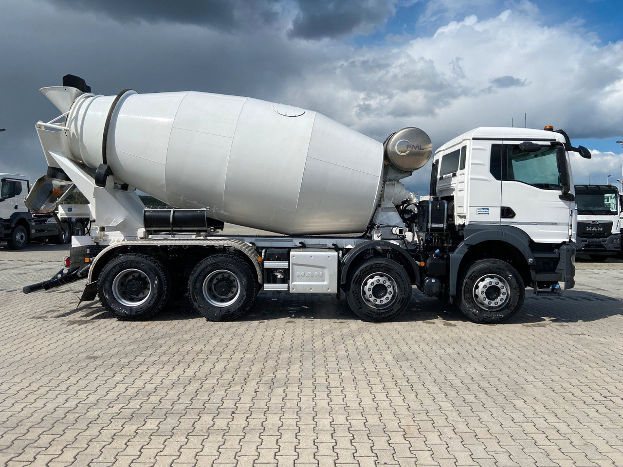 Betonmixer MAN TGS 41.430 WECHSELSYSTEM Vorführwagen: afbeelding 9