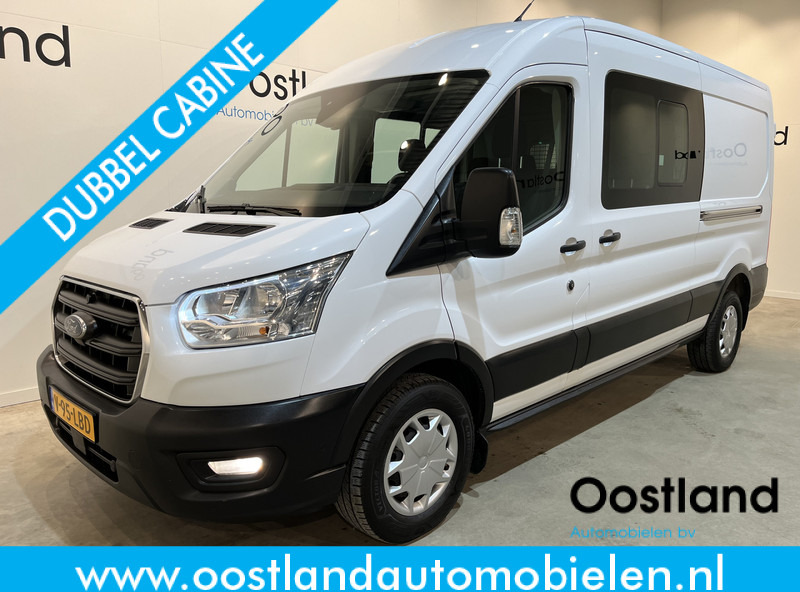 Ford Transit 350 2.0 TDCI L3H2 Trend 130 PK DC Dubbel Cabine / Euro 6 / Airco / Schuifdeur L + R / Cruise Control / Trekhaak / Camera / BPM VRIJ !! - Gesloten bestelwagen, Bestelwagen met dubbele cabine: afbeelding 1 Ford Transit 350 2.0 TDCI L3H2 Trend 130 PK DC Dubbel Cabine / Euro 6 / Airco / Schuifdeur L + R / Cruise Control / Trekhaak / Camera / BPM VRIJ !! - Gesloten bestelwagen, Bestelwagen met dubbele cabine: afbeelding 1