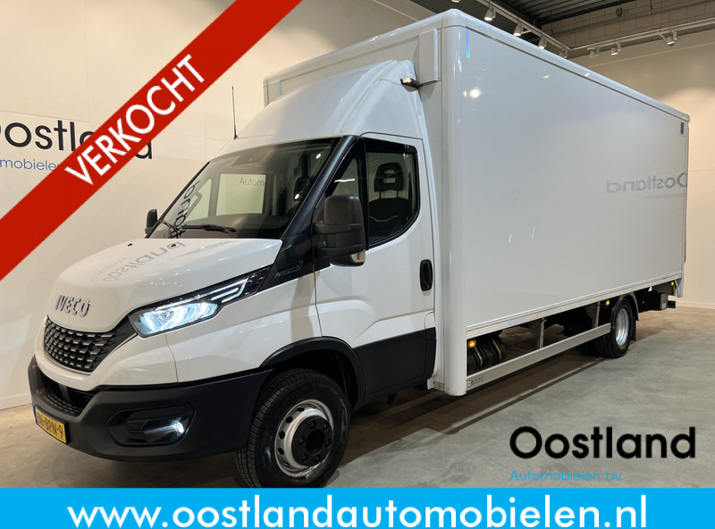 Bakwagen Iveco 70C18 3.0 Automaat Bakwagen / Dhollandia Laadklep / Euro 6 / Luchtvering / Airco / Camera / Cruise Control: afbeelding 1