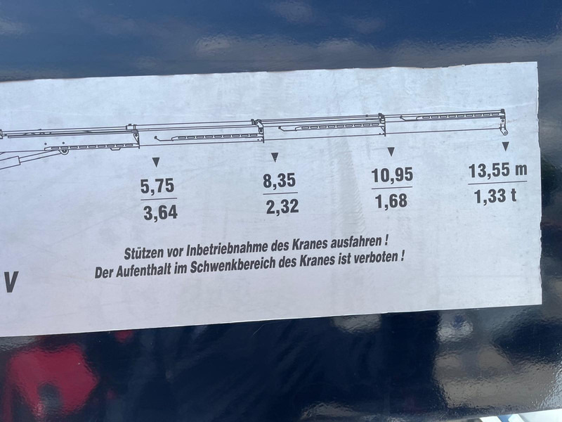 Vrachtwagen met open laadbak, Kraanwagen Mercedes-Benz ANTOS 2546 6X2 Bouwstoffenauto / Open laadbak vv KRAAN MKG HLK 221-3 met Palletklem: afbeelding 9