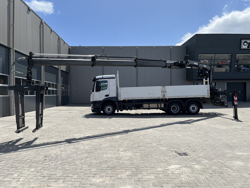 Mercedes-Benz ANTOS 2546 6X2 Bouwstoffenauto / Open laadbak vv KRAAN MKG HLK 221-3 met Palletklem - Vrachtwagen met open laadbak, Kraanwagen: afbeelding 2 Mercedes-Benz ANTOS 2546 6X2 Bouwstoffenauto / Open laadbak vv KRAAN MKG HLK 221-3 met Palletklem - Vrachtwagen met open laadbak, Kraanwagen: afbeelding 2
