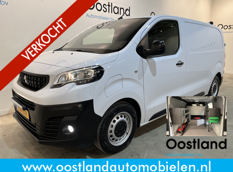 Kleine bestelwagen, Elektrische bedrijfswagen Peugeot e-Expert EV L2 75 kWh Servicebus / Inrichting / 100% Elektrisch / Airco / 220V. / Trekhaak / Camera / Cruise Control / Navigatie / CarPlay / 3-Zits / 1.900 KM !!: afbeelding 1