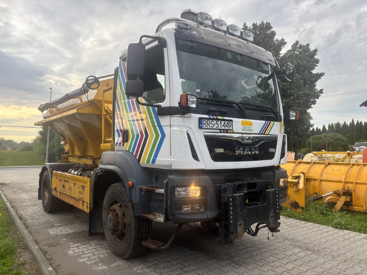 MAN TGM 18.290 4X4 BB GRITTER/SPREADER/PLOUGH - Sneeuwruimer: afbeelding 3 MAN TGM 18.290 4X4 BB GRITTER/SPREADER/PLOUGH - Sneeuwruimer: afbeelding 3