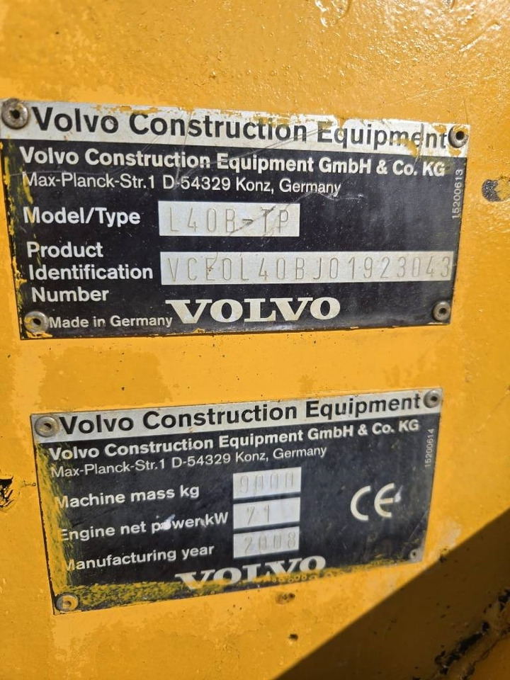 Leasing Volvo L 40 B TP  Volvo L 40 B TP: afbeelding 11