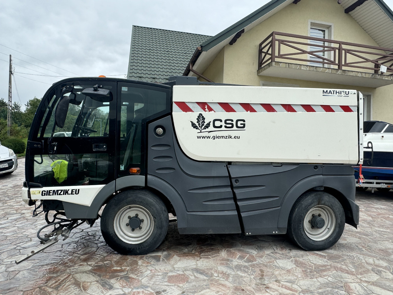 MATHIEU Grand Aquadyne 4000 water truck sprayer HP washer - Veegwagen: afbeelding 4 MATHIEU Grand Aquadyne 4000 water truck sprayer HP washer - Veegwagen: afbeelding 4