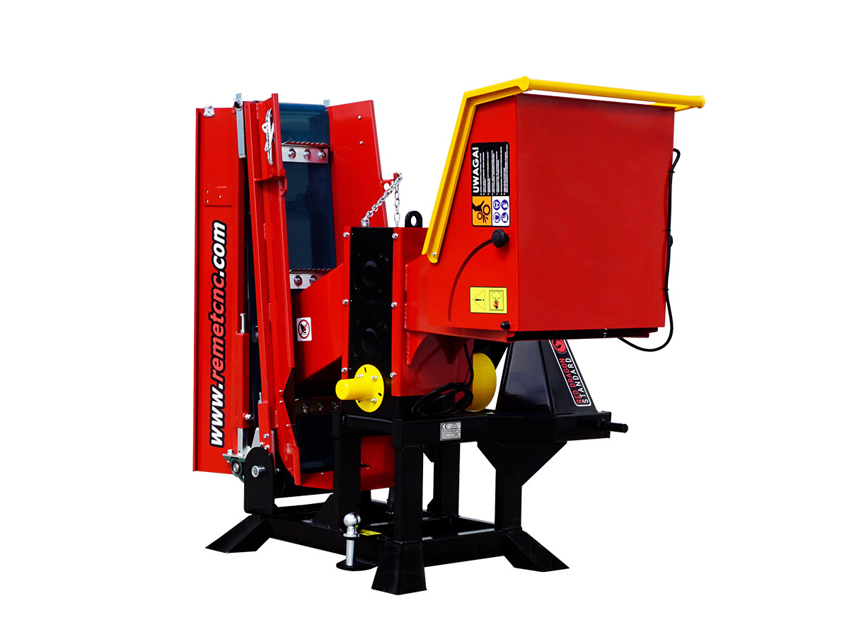 REMET RĘBAK WOM MODEL R-120 + TAŚMOCIĄG 2,3M - Houtversnipperaar: afbeelding 2 REMET RĘBAK WOM MODEL R-120 + TAŚMOCIĄG 2,3M - Houtversnipperaar: afbeelding 2