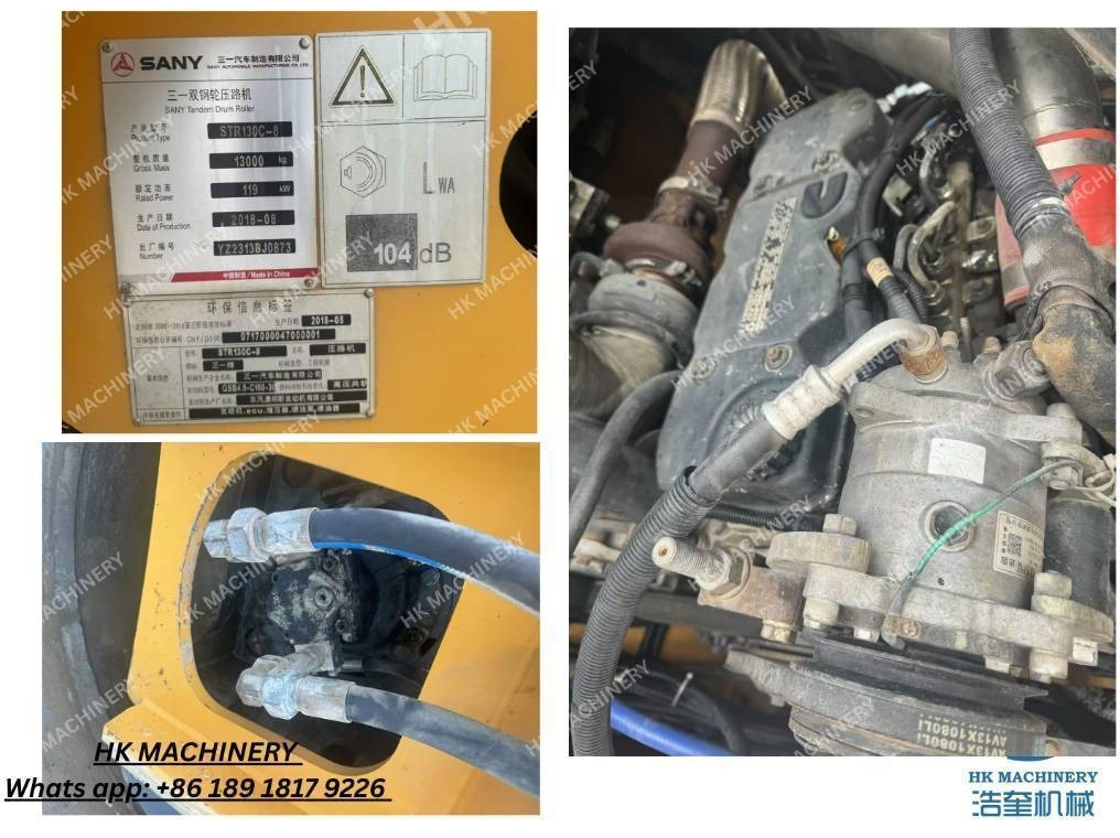 Sany STR130C - Asfaltwals: afbeelding 4 Sany STR130C - Asfaltwals: afbeelding 4