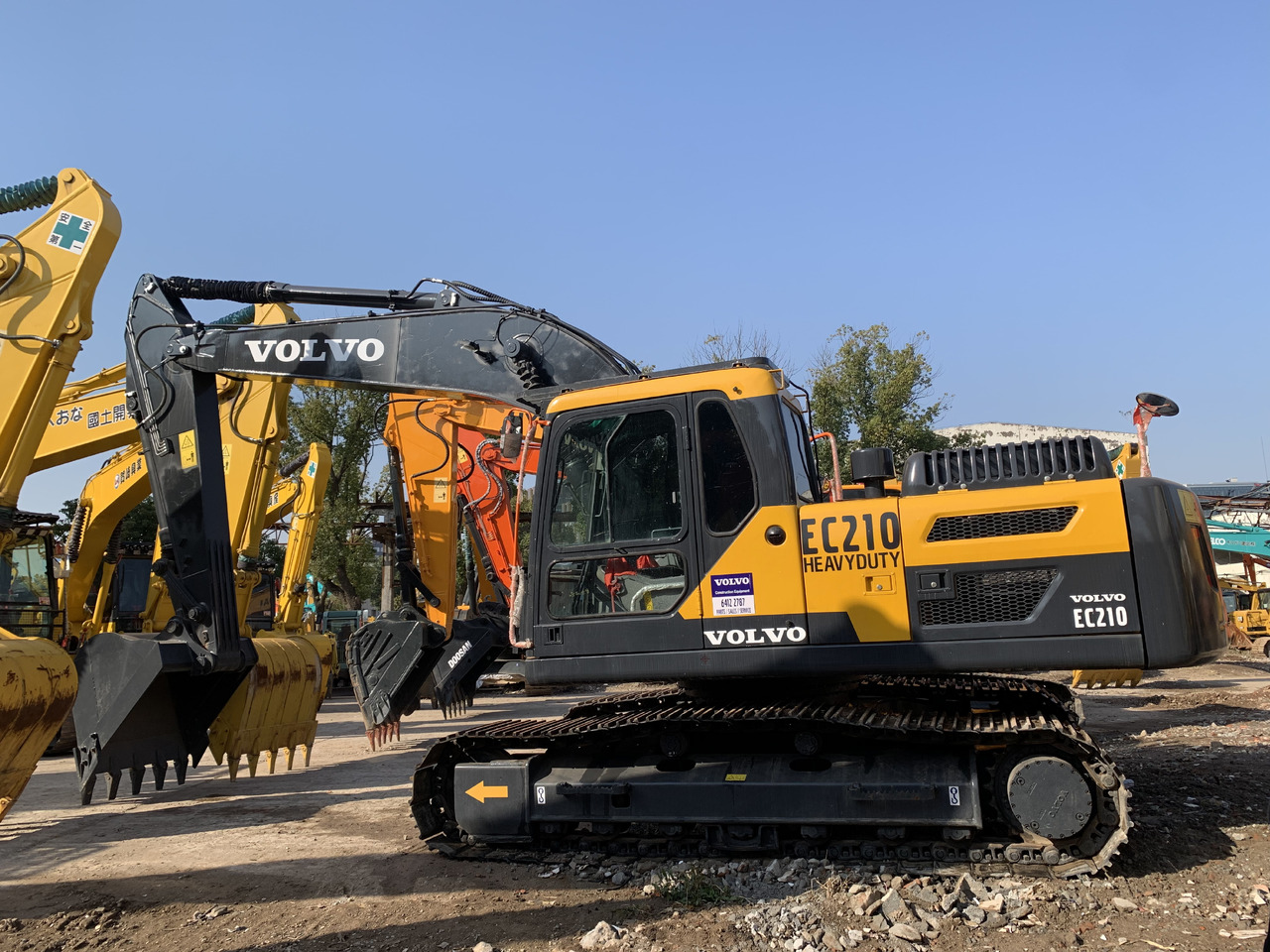 Volvo EC210D - Mobiele graafmachine: afbeelding 1 Volvo EC210D - Mobiele graafmachine: afbeelding 1