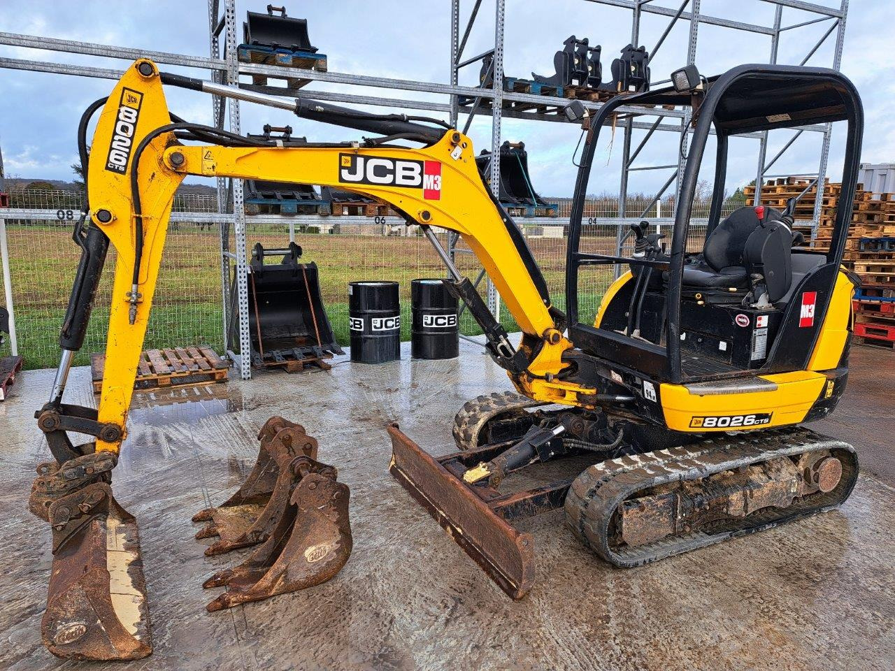 Mini pelle occasion JCB 8026CTSCAN - Minigraafmachine: afbeelding 1 Mini pelle occasion JCB 8026CTSCAN - Minigraafmachine: afbeelding 1
