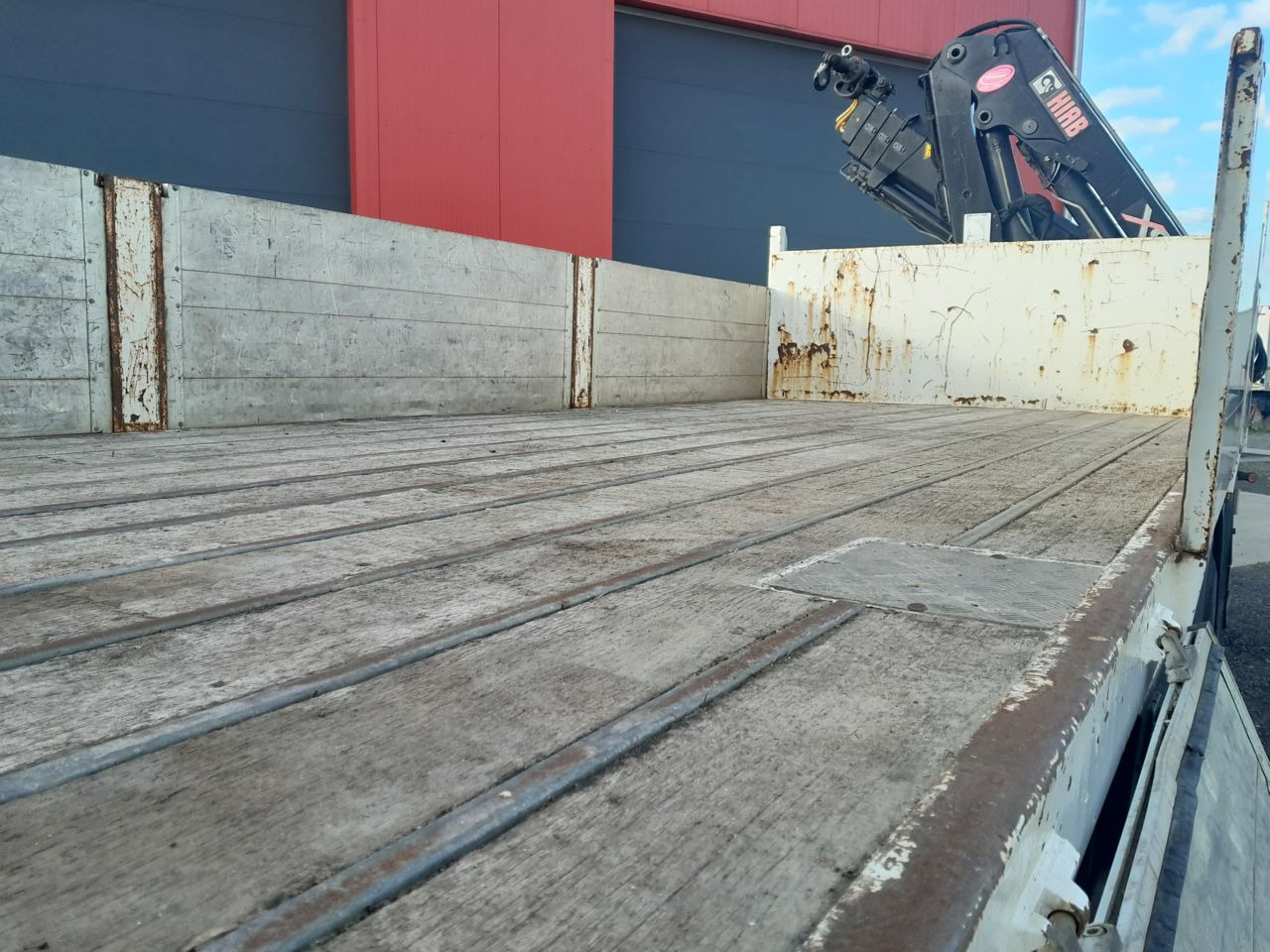 Vrachtwagen met open laadbak, Kraanwagen Renault C380 6x2 DTI11 6x2 Standard platform Truck: afbeelding 9