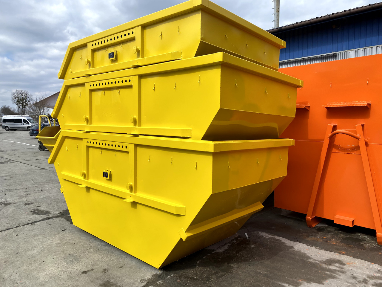 Metal-K Mulda/Bauschuttcontainer M5,5 - Portaalcontainer: afbeelding 4 Metal-K Mulda/Bauschuttcontainer M5,5 - Portaalcontainer: afbeelding 4