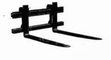 Kirk 1900 KG WEIDEMANN - Vorken voor Bouwmachine: afbeelding 1 Kirk 1900 KG WEIDEMANN - Vorken voor Bouwmachine: afbeelding 1