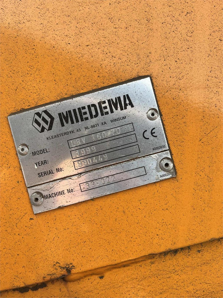 Miedema LBV160-70 - Lopende band: afbeelding 2 Miedema LBV160-70 - Lopende band: afbeelding 2