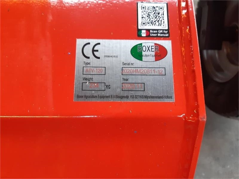 Boxer 120 ATV klipper  - Klepelmaaier: afbeelding 4 Boxer 120 ATV klipper  - Klepelmaaier: afbeelding 4