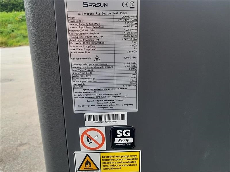 - - - SPRSUN 9.1 KW - Bouwkachel: afbeelding 5 - - - SPRSUN 9.1 KW - Bouwkachel: afbeelding 5
