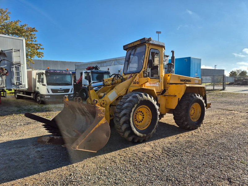 Hanomag 33 D //forks / Bucket// - Wiellader: afbeelding 1 Hanomag 33 D //forks / Bucket// - Wiellader: afbeelding 1