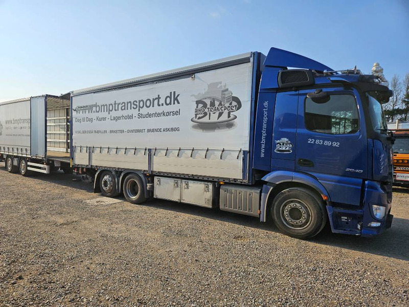 Mercedes-Benz Actros 2540 L // Lift // Kærre // ACC - Schuifzeilen vrachtwagen: afbeelding 1 Mercedes-Benz Actros 2540 L // Lift // Kærre // ACC - Schuifzeilen vrachtwagen: afbeelding 1