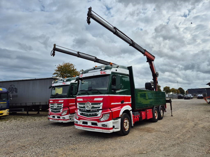 Mercedes-Benz Actros 2551/6x2 // Palfinger 16002 B // 2 x trucks - Kraanwagen: afbeelding 5 Mercedes-Benz Actros 2551/6x2 // Palfinger 16002 B // 2 x trucks - Kraanwagen: afbeelding 5