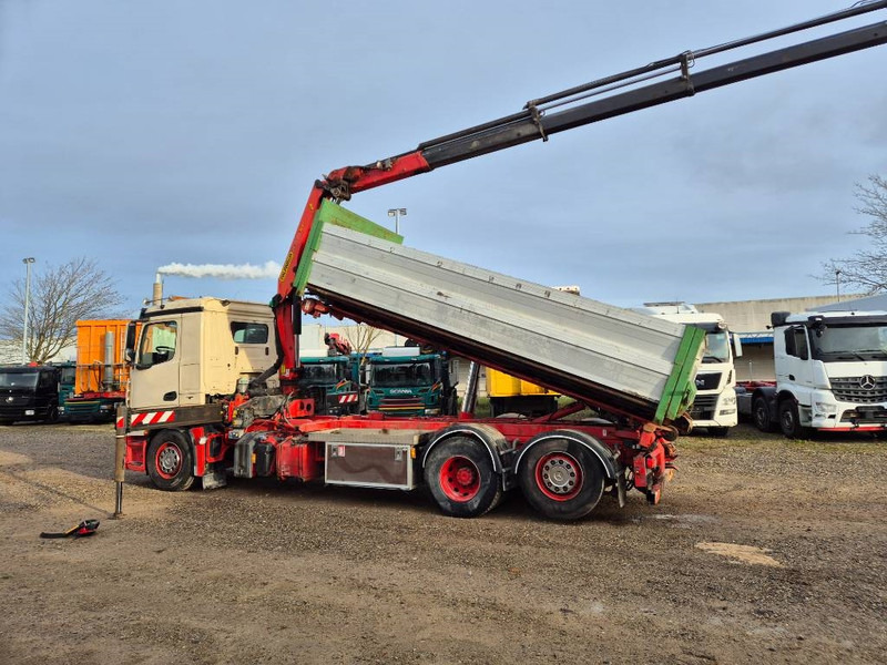 Mercedes-Benz Antos 2545 6x2 //Palfinger 19.001 SLD5 // 3way-tip - Kraanwagen: afbeelding 3 Mercedes-Benz Antos 2545 6x2 //Palfinger 19.001 SLD5 // 3way-tip - Kraanwagen: afbeelding 3