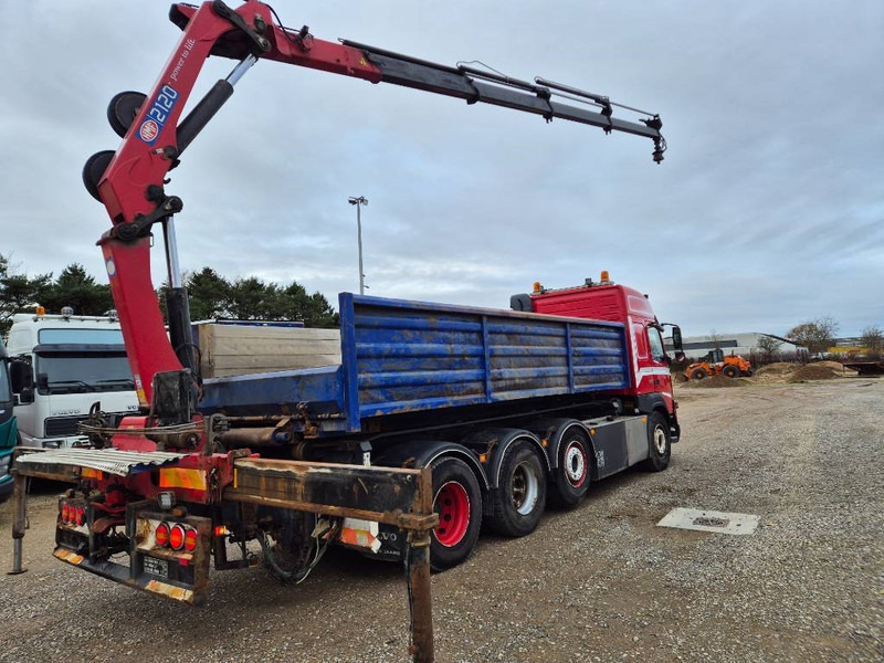 Volvo FMX 500 8x4/4 // HMF 2120 K4 // 3 side tipper - Kraanwagen: afbeelding 5 Volvo FMX 500 8x4/4 // HMF 2120 K4 // 3 side tipper - Kraanwagen: afbeelding 5