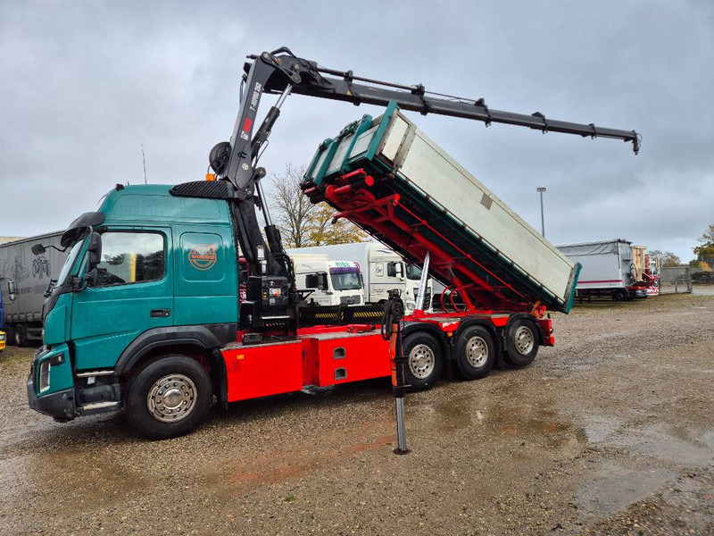 Volvo FMX 500 8x4 // HIAB X-HIPRO 262 EP-5 // 3-Tipper - Kraanwagen: afbeelding 1 Volvo FMX 500 8x4 // HIAB X-HIPRO 262 EP-5 // 3-Tipper - Kraanwagen: afbeelding 1